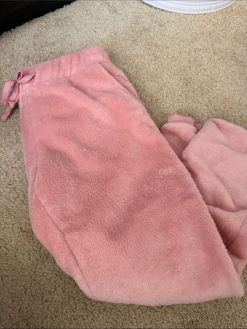 Old Navy Pink Plush Fleece Joggers